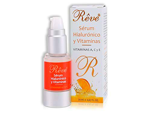 REVE Sérum Facial Hialurónico y Vitamina C, A y E - Antiarrugas y Antiedad