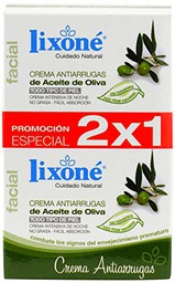 Lixone Crema de Noche de Aceite de Oliva - 2 Unidades