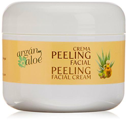 Argan-Aloe 70220 - Crema peeling facial con aloe y argán