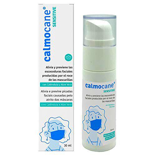 CALMOCANE SENSITIVE Crema Antirozaduras Facial - Previene Rozaduras de las Mascarillas ffp2 Reutilizables Quirurgicas