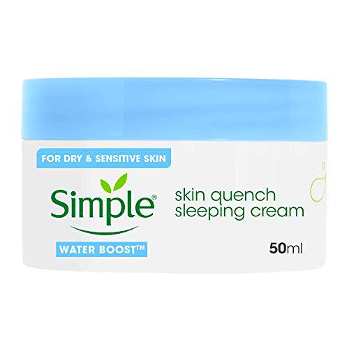 Simple crema facial hidratante noche 50ml water boost.