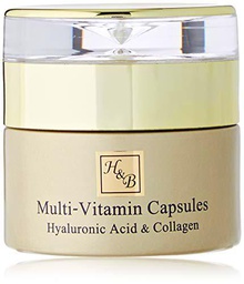 H &amp; B ácido hialurónico Colágeno cápsulas multi-vitamines para cara 40 G