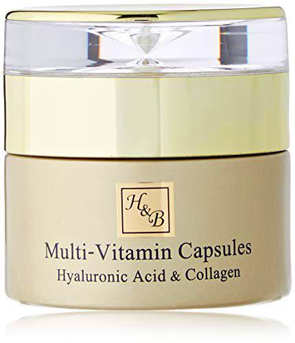 H &amp; B ácido hialurónico Colágeno cápsulas multi-vitamines para cara 40 G