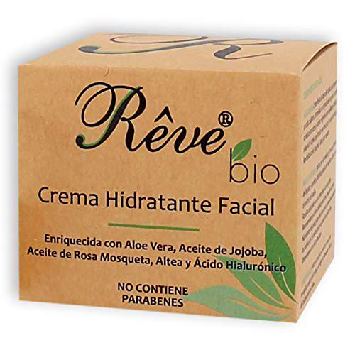 REVE Crema Hidratante Facial Bio - Hombre y Mujer, Día y Noche