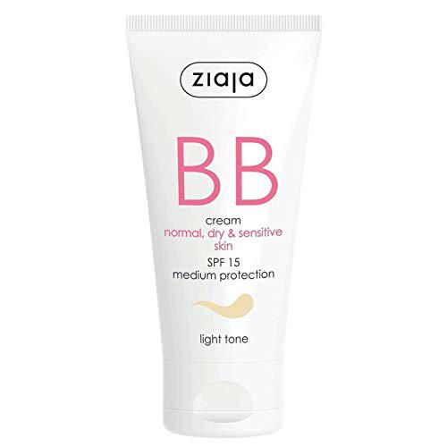 Ziaja Bb Cream Pieles Normales, Secas y Sensibles Spf15 Tono Claro 50 ml