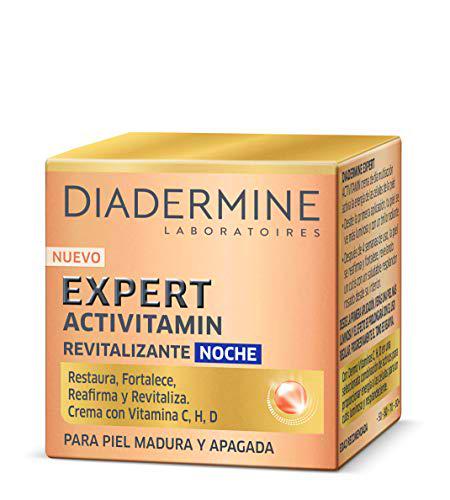 Diadermine Expert Activitamin - Crema Revitalizante Noche, 50 ml