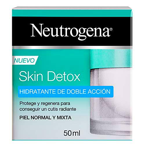 Neutrogena Skin Detox Crema Hidratante Doble Acción para Cutis Radiante