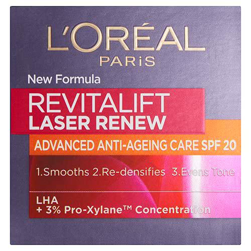 Crema facial antiedad L'Oreal París Revitalift Laser Renew