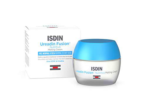 Isdin Ureadin Fusion Melting Cream Facial, Crema Facial que Ayuda a Renovar y Nutrir tu piel, 50ml