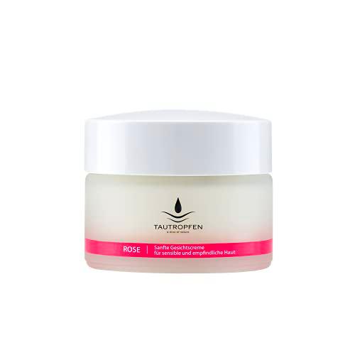 Tautropfen Rose/Soothing , Crema facial suave para pieles sensibles