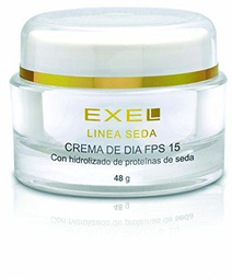 Exel - Crema de Día Línea Seda con Efecto Lifting, Fps 15, 50 gr