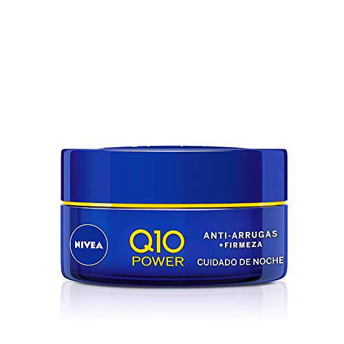 Nivea Q10 Power Crema Hidratante Antiarrugas, Cuidado de Noche, 50ml