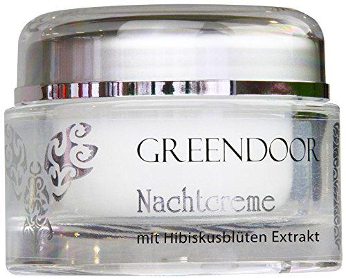 GREENDOOR Crema de noche orgánica de flor de hibisco