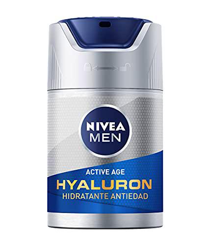 NIVEA MEN Hyaluron Crema Hidratante Antiedad FP15 (1 x 50 ml)