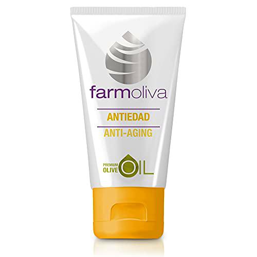 Farmoliva Belleza - Crema Antiarrugas - 50 ml - Elaborada con Aceite de Oliva Premium