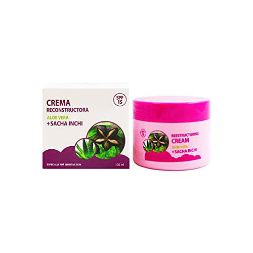 Thermal Teide 170480 - Crema facial reestructuradora con sacha inchi y aloe, 100 ml