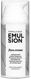 Emulsion Crema Facial, Sin Fragancia 100 ml