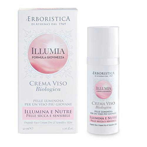 Illumia - Crema facial biológica para piel seca y sensible, 50 ml