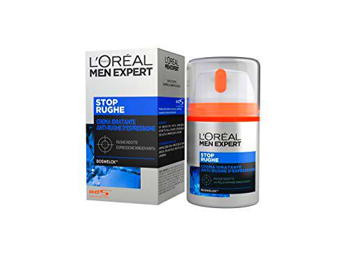 L'Oréal Paris Los Hombres De Arrugas Experto De-Arrugas Anti-Arrugas De Expresión Crema Hidratante (50ml)