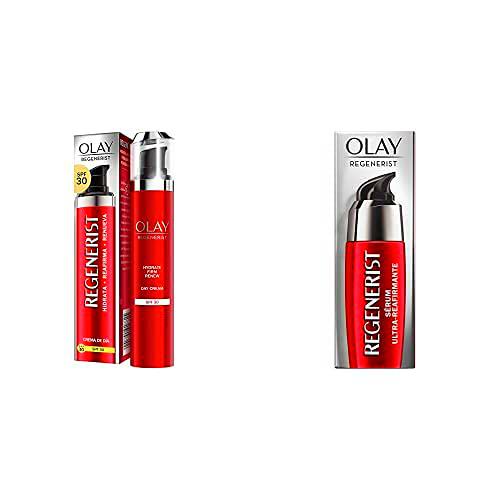 Olay Regenerist Crema Facial De Día Con SPF 30 + Sérum De Día Ultrarreafirmante