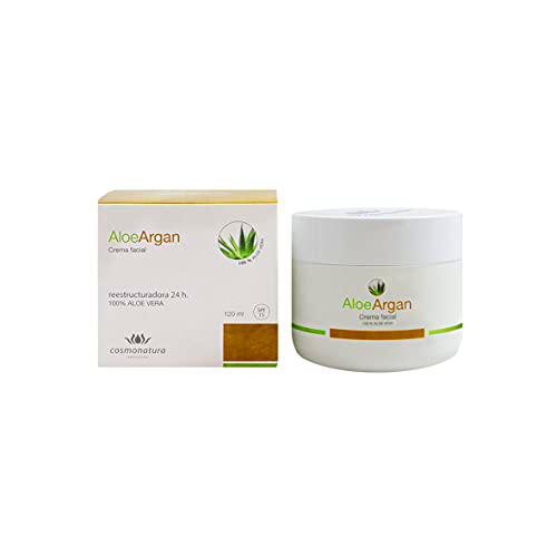 Cosmonatura 210070 - Crema facial con aloe vera y argán