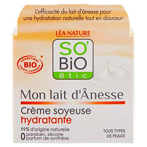 So'Bio Étic Mon Lait d'Ânesse Crème Soyeuse Hydratante 50 ml