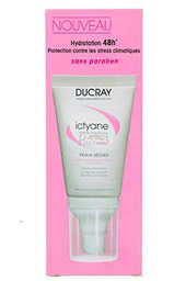 Ducray Ictyane - Crema hidratante SPF 15, 40 ml