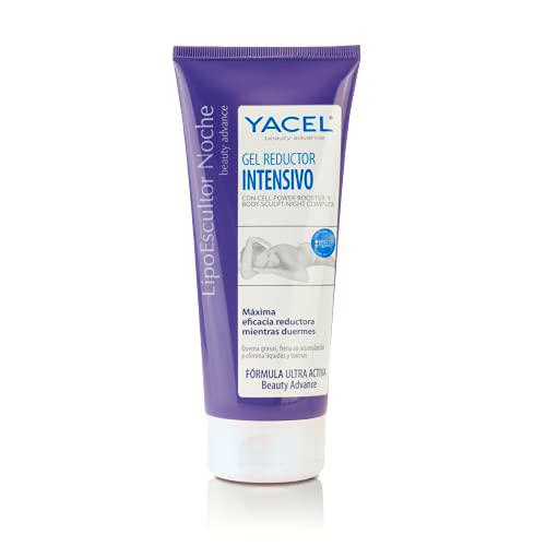 YACEL LIPOESCULTOR NOCHE | Gel Reductor Intensivo | Máxima Eficacia Reductora Mientras Duermes | 200 ml.