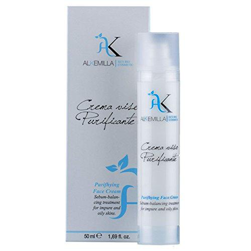 Alkemilla Crema Facial Purificante Ecobio - Piel Mixta Y Grasa 50 ml