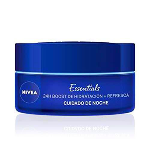 NIVEA Cuidado de Noche Regenerador (1 x 50 ml), crema hidratante de cuidado facial