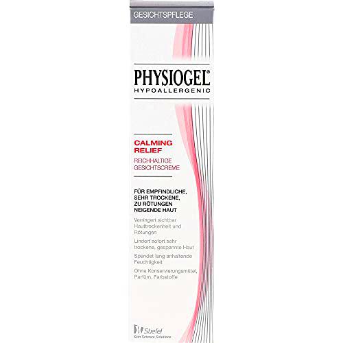 PHYSIOGEL Calming Relief Crema facial rica - para pieles sensibles y enrojecidas