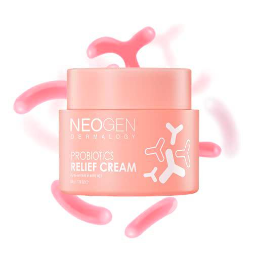 Neogen - Probiotics Relief Cream, Crema Facial Pieles Estresadas, 50gr