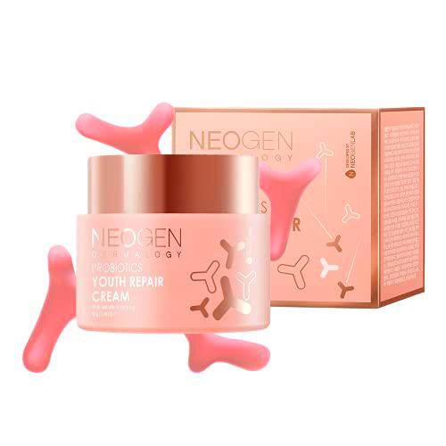 Neogen - Probiotics Youth Repair Cream, Crema Facial Regeneradora con Probióticos, 50g