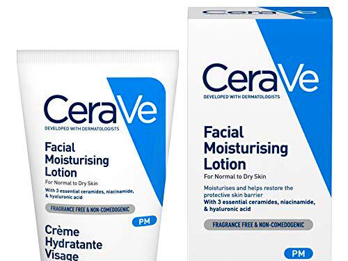 CeraVe Loción humectante facial PM, 52 ml / 1.75 oz