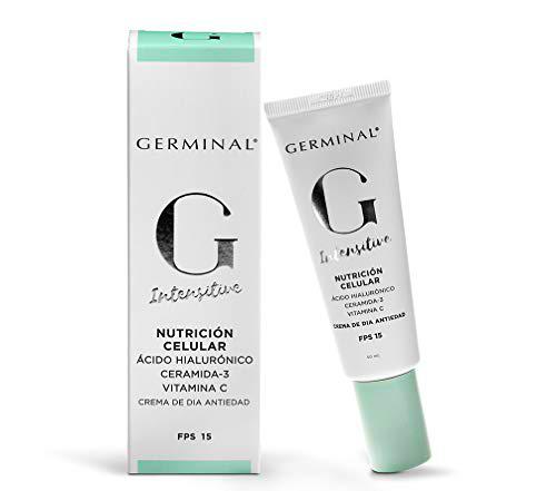 Germinal - Crema Facial con Ácido Hialurónico en Nanosomas y Vitamina C Encapsulada con Efecto Nutritivo