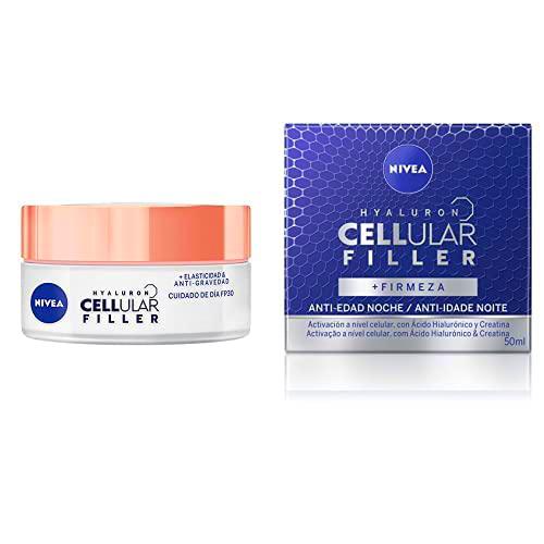 NIVEA Hyaluron Cellular Filler + NIVEA Hyaluron Cellular Filler Cuidado de Noche