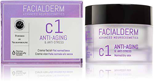 Facialderm - Crema Facial C1 ANTIEDAD &amp; Antiestrés Facial