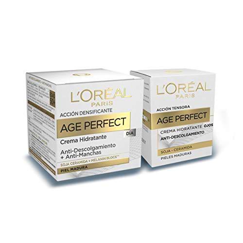 L'Oreal Paris Dermo Expertise Age Perfect Rutina, Crema de Día + Contorno de Ojos