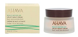 AHAVA Uplift Night 50 ml Dead Sea Anti Aging Wrinkle Reducer Treatment for Women and Men [Face and Neck] Firming and Tightening Facial Cream