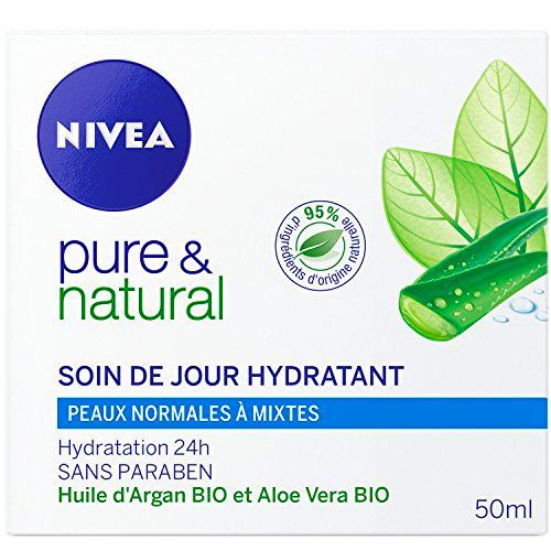 Nivea Pure and Day Hidratante Natural Crema Normales y Mixtas 50ml