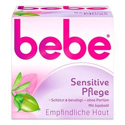 Bebe Sensitive Cuidado/beruhig Extremo Crema Hidratante para Piel Sensible con jojobaöl, 50 ml