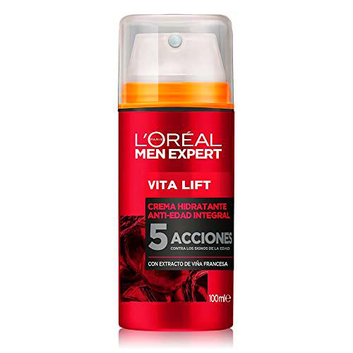 L'Oréal Men Expert VitaLift - Crema hidratante, anti-edad integral