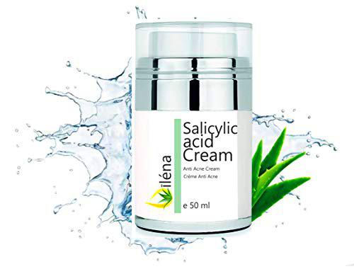 Crema Facial Hidratante y Anti granos, Anti manchas Reguladora con Ácido salicílico 50 ml