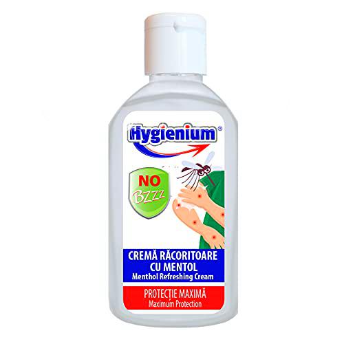 HYGIENIUM NO BZZZ - Crema Refrescante Mentol, 85 ml