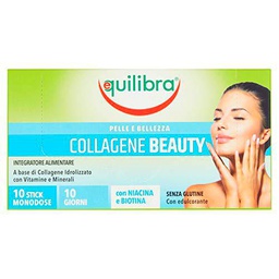 Equilibra Suplemento alimenticio Colágeno Beauty, 10 bolsitas