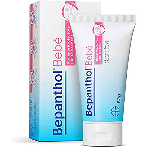 Bepanthol Bebé, Formulado Específicamente para Proteger y Cuidar la Delicada Piel del Culito del Bebé, Tubo, 50g