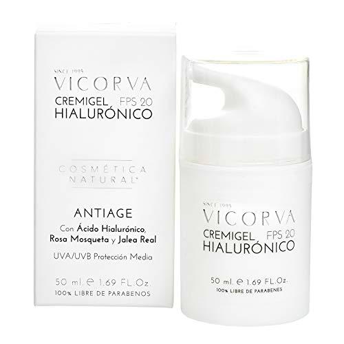 VICORVA CREMIGEL HIALURÓNICO FPS 20 | Antiage Facial con Ácido Hialurónico