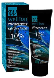 Wellion - Crema de cuidado con 10% de urea (2 unidades)