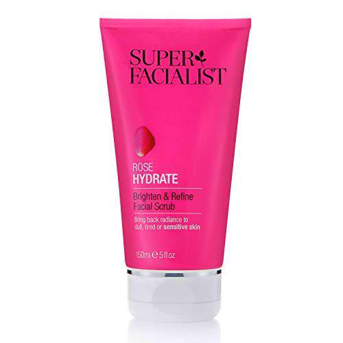 Super Facialist, Rose Hydrate Brighten &amp; Refine Facial Scrub