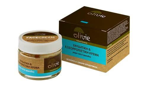 Crema facial hidratante con aceite de oliva para equilibrar la piel grasa